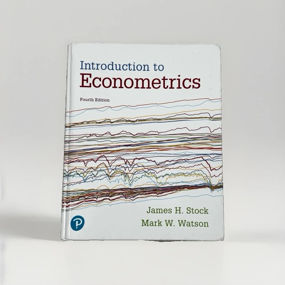Introduction to Econometrics by James Stock and Mark Watson (2018, Hardcover)